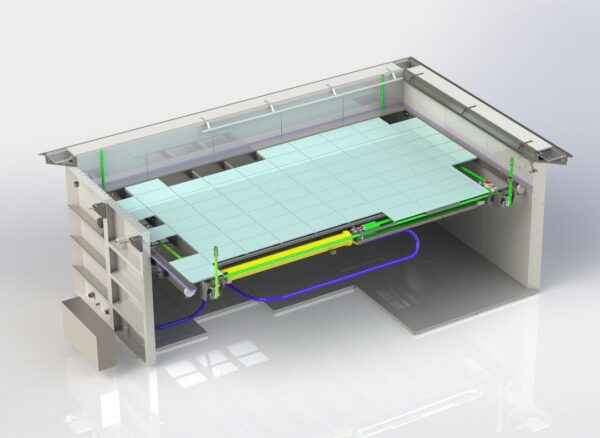 Movable Swimming Pool Floor