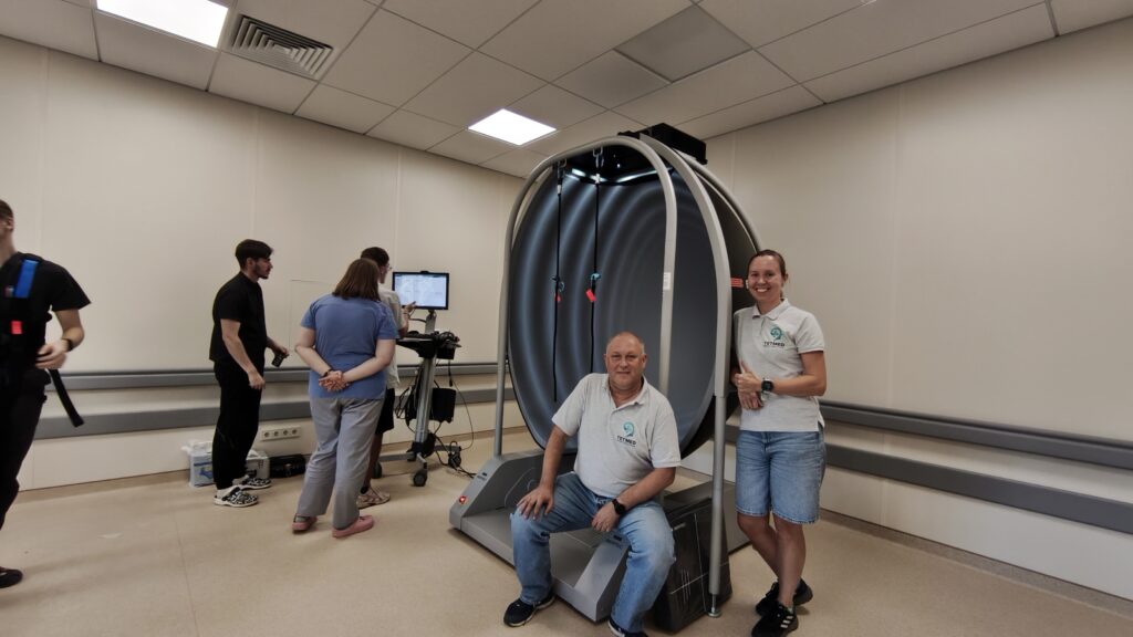 Система Bertec CDP/IVR у Медичному центрі реабілітації