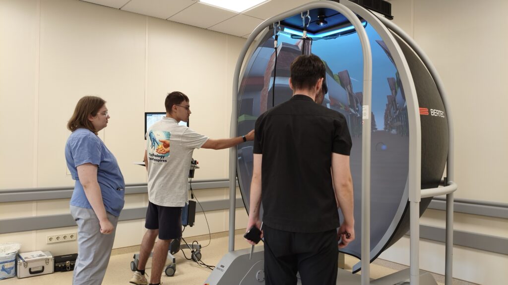 Система Bertec CDP/IVR у Медичному центрі реабілітації