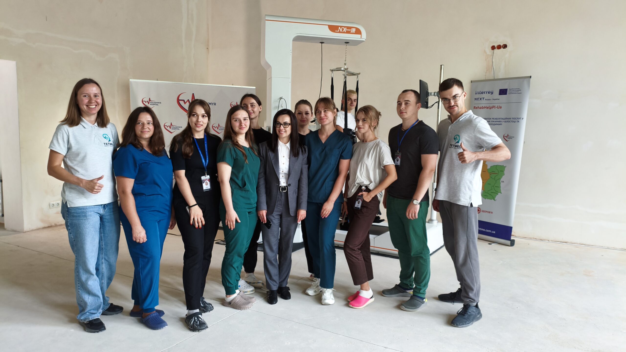 Роботизована реабілітація Yikang у Володимирському ТМО