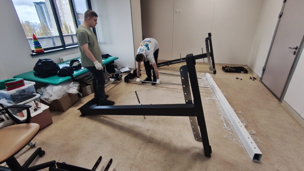 Обладнання Levitas в Охматдиті: проєкт з СОС Дитячі Містечка