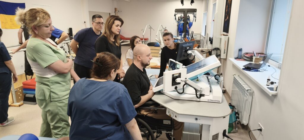 Реабілітація Dessintey у Полтавській обласній лікарні (Скліфосовського)