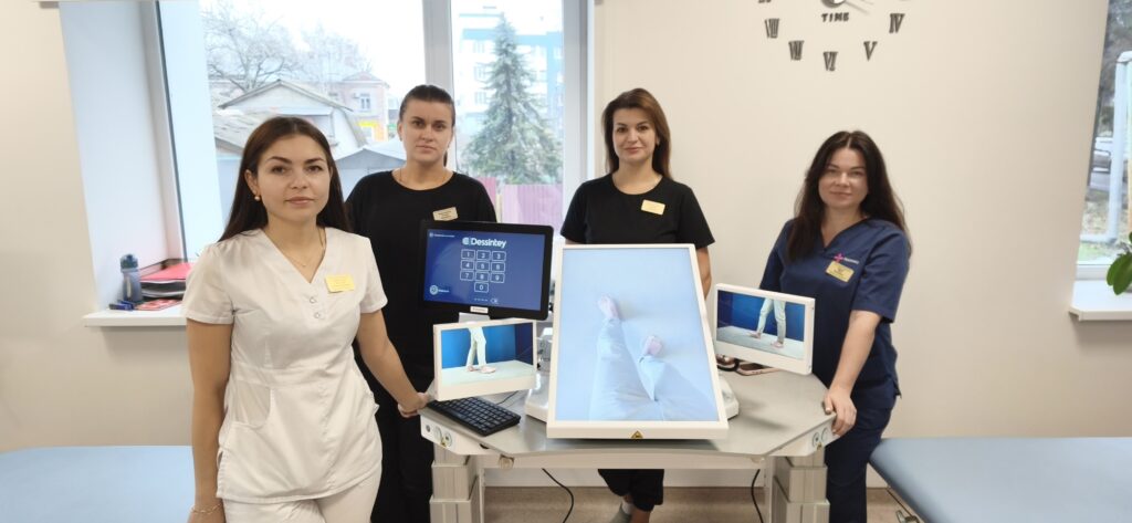 Реабілітація Dessintey у Полтавській обласній лікарні (Скліфосовського)