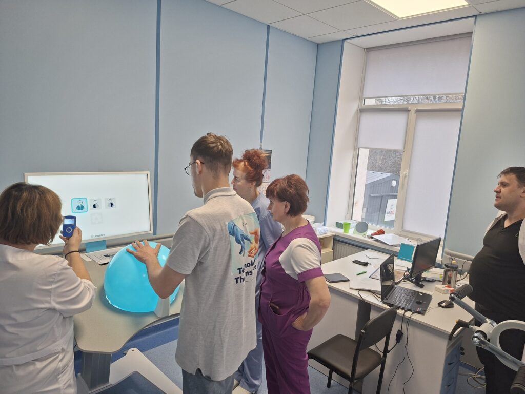 Обладнання Dessintey у реабілітаційному відділенні КНП КМКЛ 10 Київ