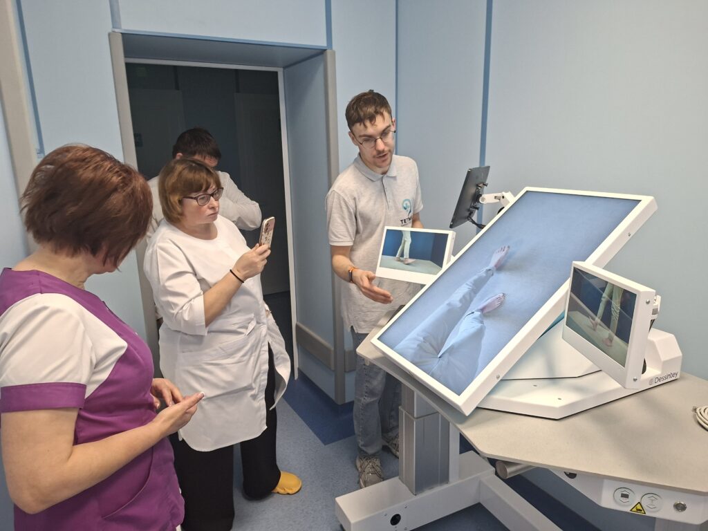 Обладнання Dessintey у реабілітаційному відділенні КНП КМКЛ 10 Київ