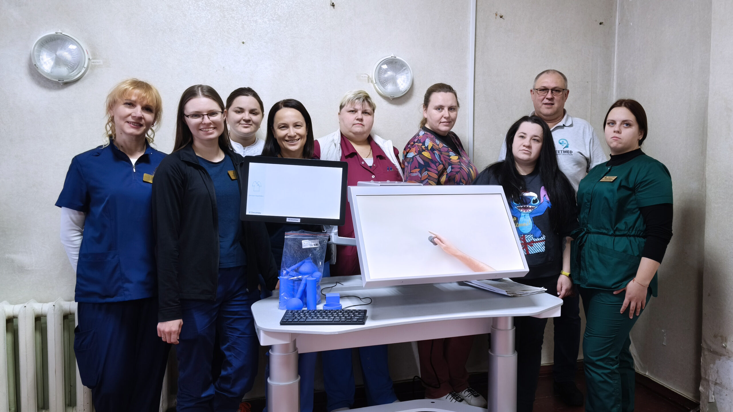 Реабілітаційне обладнання Dessintey у КНП Міська лікарня 9 Запоріжжя