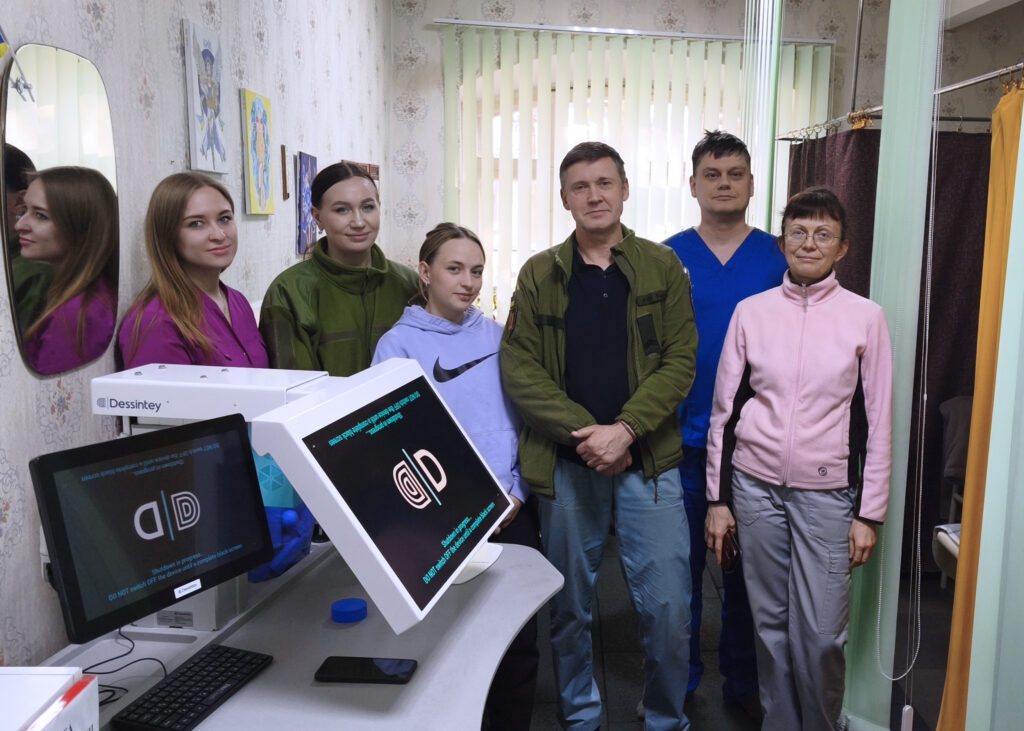 Реабілітаційне обладнання Dessintey у 407 військовому госпіталі Чернігова