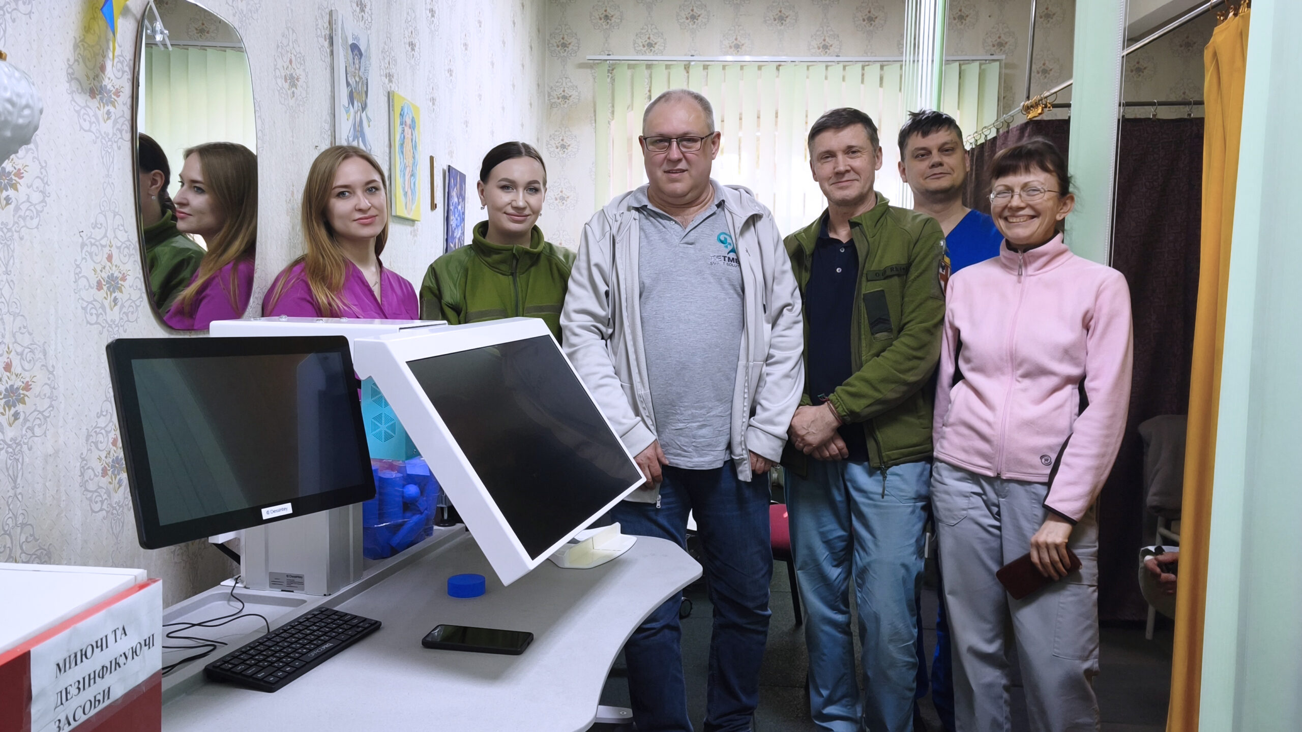 Реабілітаційне обладнання Dessintey у 407 військовому госпіталі Чернігова