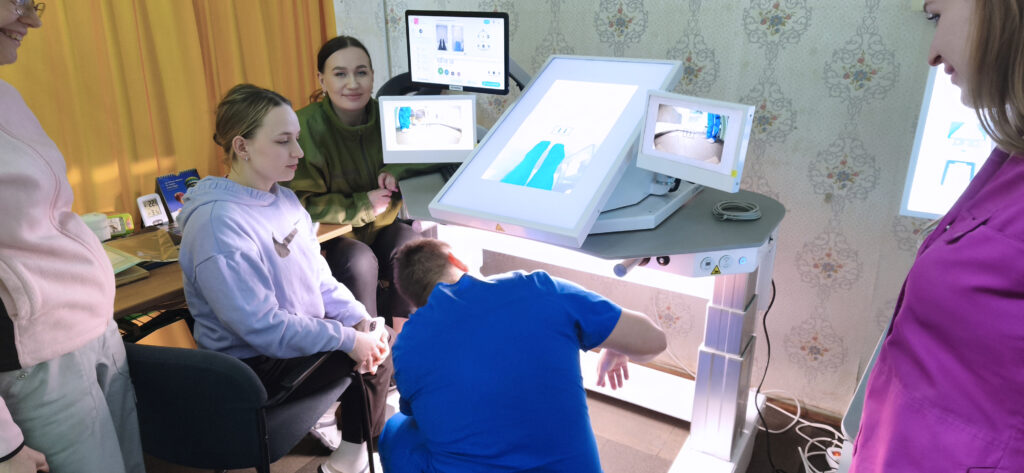 Реабілітаційне обладнання Dessintey у 407 військовому госпіталі Чернігова