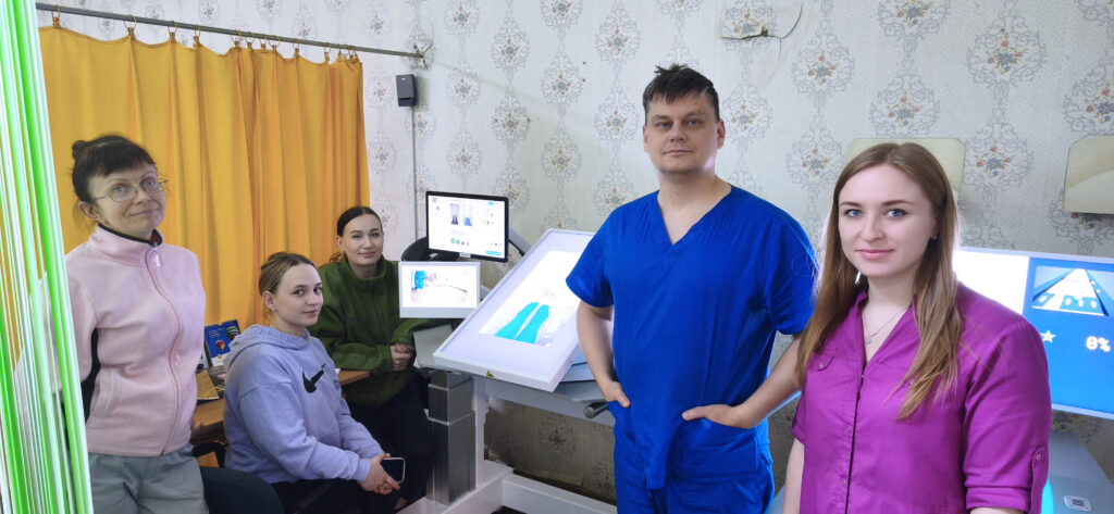 Реабілітаційне обладнання Dessintey у 407 військовому госпіталі Чернігова