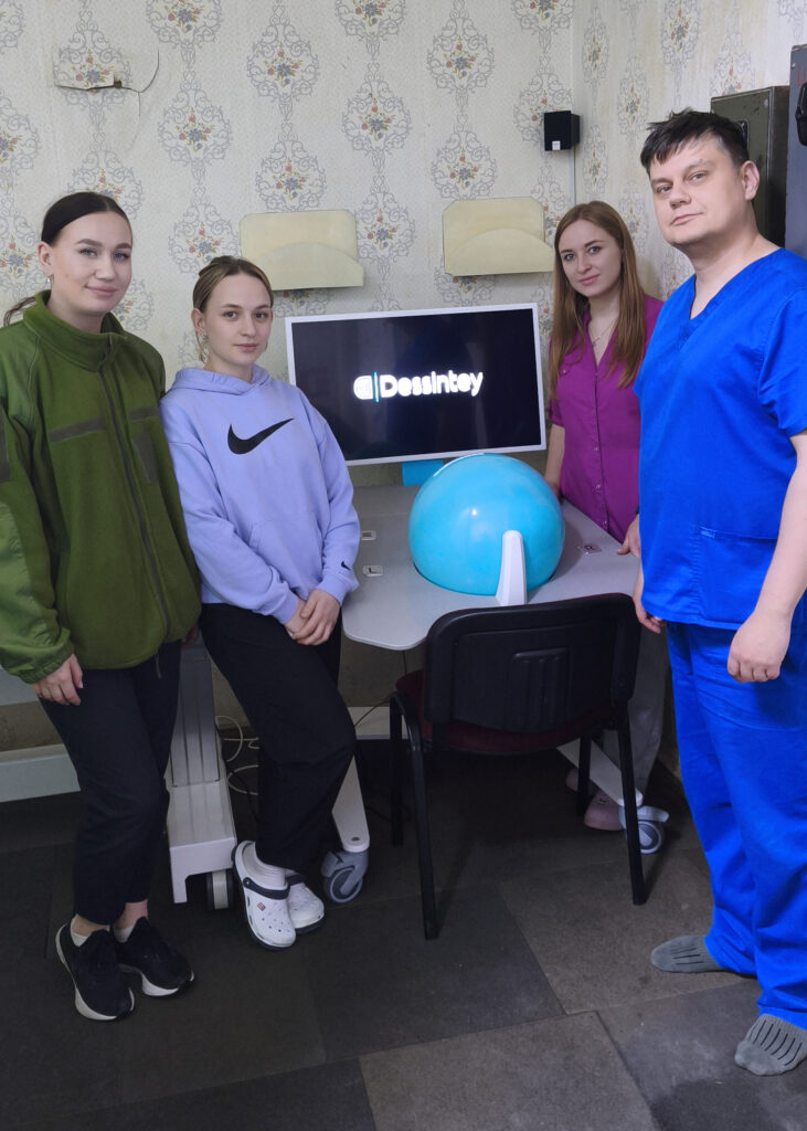 Реабілітаційне обладнання Dessintey у 407 військовому госпіталі Чернігова