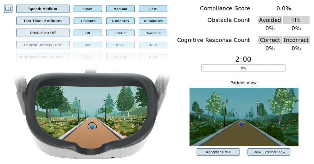Bertec Head Mounted Display